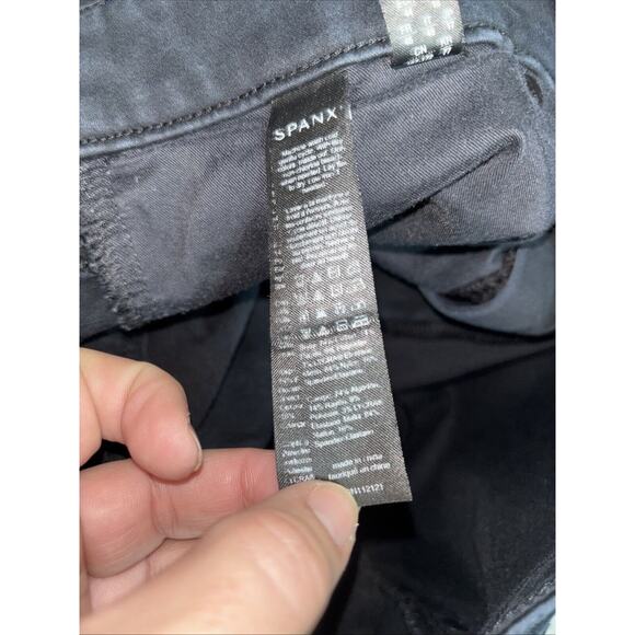 Spanx Cotton Blend Sateen Skinny Jeans Size 31 - Picture 7 of 8